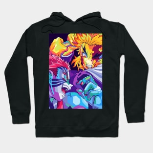 Akaza Vs Rengoku Hoodie